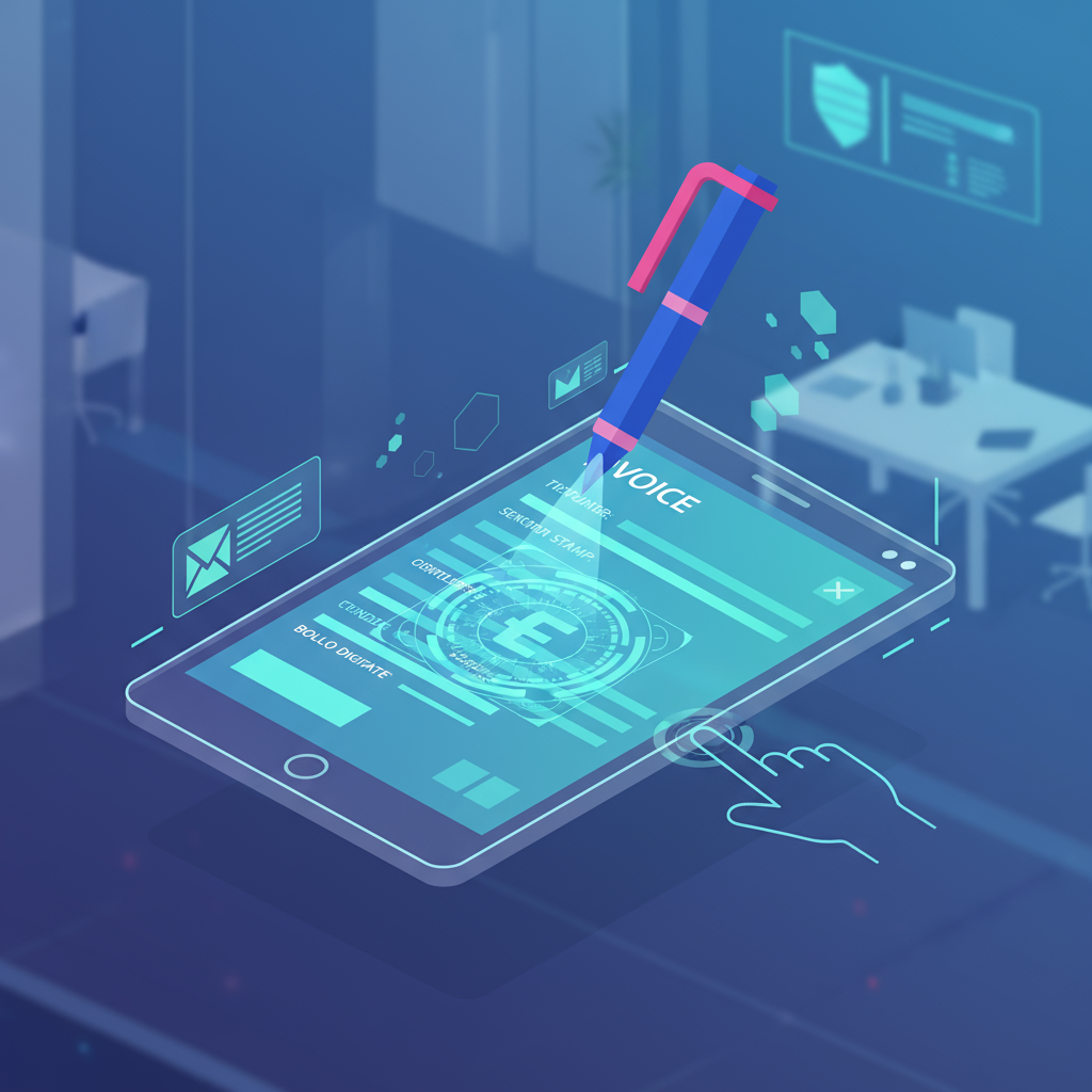 Come timbrare le fatture elettroniche